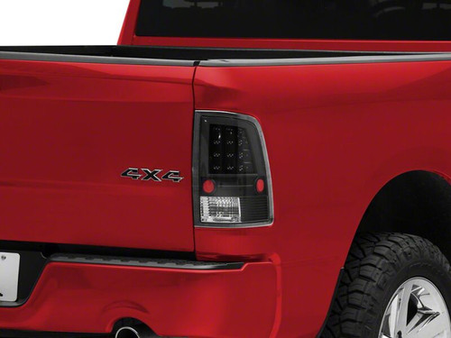Raxiom 09-18 Dodge RAM 1500 LED Tail Lights- Black Housing- Clear Lens - R110154 Photo - Primary