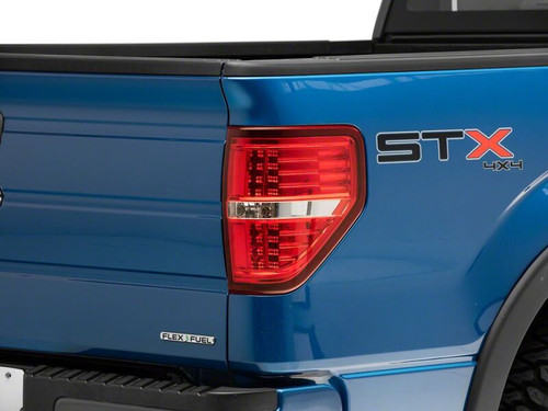 Raxiom 09-14 Ford F-150 Styleside LED Tail Lights- Chrome Housing- Red/Clear Lens - T542869 Photo - Primary