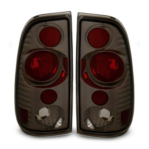 Raxiom 97-03 Ford F-150 Styleside Axial Series Version 2 Tail Lights- Black Housing- Smoked Lens - T542874 Photo - Primary
