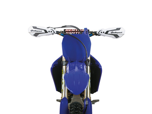 Polisport MX Flow Handguards White/Black Part #8308200014