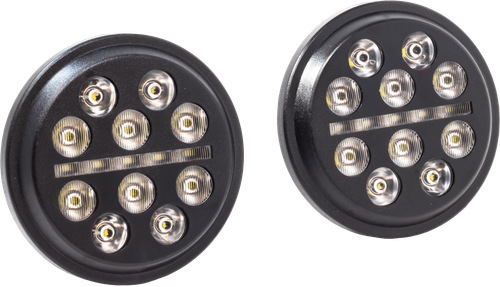 LETRIC Lighting Co LLC-LPL-BS 4.5-Inch LED Passing Lights in Black