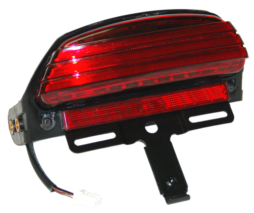 LETRIC Lighting Co Dyna LED Tail Light Red Lens - LLC-DTL-RS