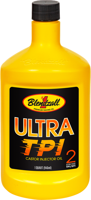 Blendzall Ultra TPI Injection Oil 1 Quart - Advanced Castor-Based Two-Stroke Engine Lubricant for KTM TPI and Modern Fuel-Injected Engines