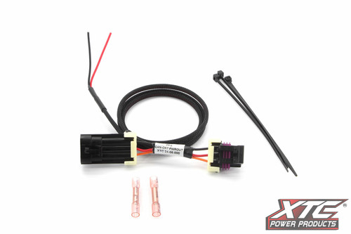 XTC Power Products CAN-CRT-PWROUT Plug N Play Power Out Whip with License Plate Connection