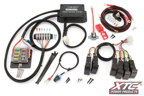 XTC Power Products Plug N Play Power Control 6 Switch Kit for Kawasaki (Part Number PCS-64-KRX-NS)