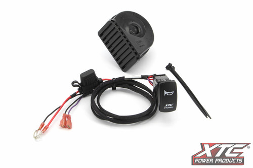 XTC Power Products Horn Kit PNP - Loud Low Tone Automotive Horn with Pre-wired Harness