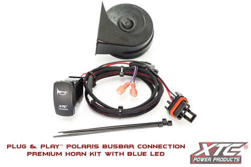 XTC Power Products Horn Kit PNP Pol – Loud Low Tone Automotive Horn