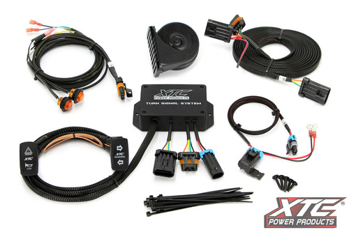 XTC Power Products TSS-XP16 Standard Turn Signal Kit for UTVs with Marine Switch and OEM Harness Interface