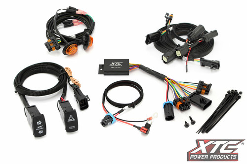 XTC Power Products Self-Canceling Turn Signal Kit for Vehicles with Winch - Model ATS-ROX-M6
