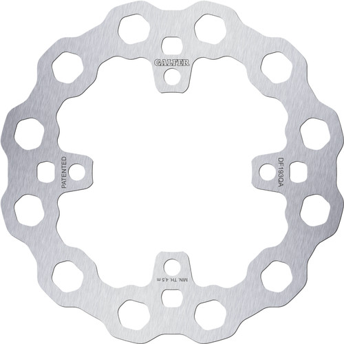 Galfer DF193QA Cubiq Fixed Rear Brake Rotor for Enhanced Motorcycle Performance