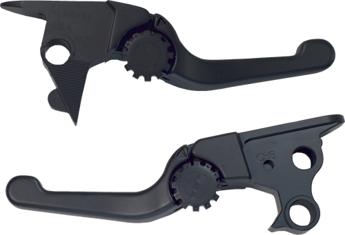 PSR Anthem Shorty Lever Set Black for Indian Motorcycles - Part Number 12-01656-22