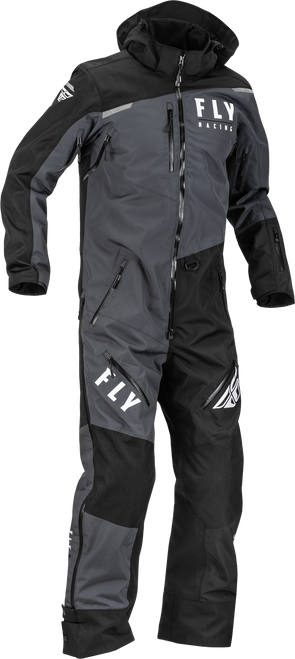 Fly Racing Cobalt Shell Monosuit Black and Grey Medium