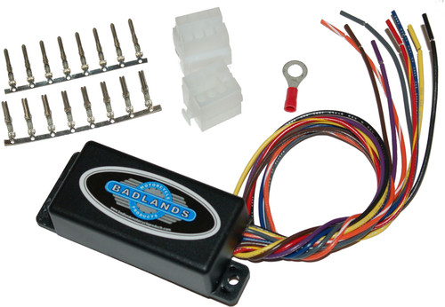 NAMZ CUSTOM CYCLE ILL-01-E Badlands Illuminators for Harley FLH 1991-1993 – Turn Signal, Brake, and Running Light Conversion