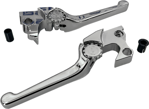 PSR Anthem Lever Set Chrome XL for Indian Motorcycle Models (Part #12-00655-20)