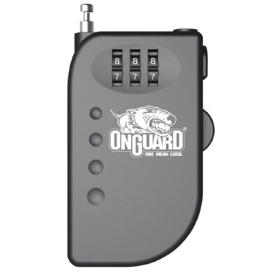 OnGuard Terrier 8063 Combo Cable Lock with Retractable Cable