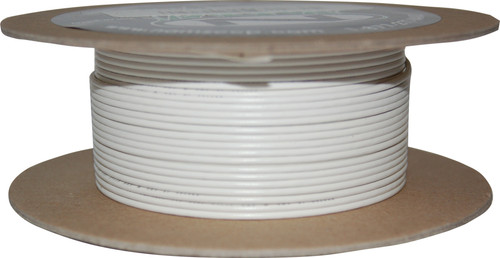 NAMZ Custom Cycle 100' Spool 20 Gauge White Wire for Harley Davidson OEM Color Codes