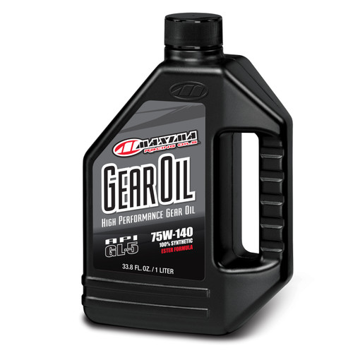 MAXIMA Synthetic Gear Oil 75W-140 Part 40-49901, 1 Liter (12/Case)