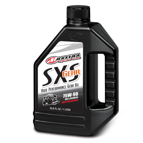 Maxima SXS Synthetic Gear Oil 75W90 - 1 Quart (12-Pack Case)