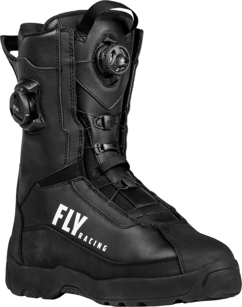 Fly Racing Inversion Boot Black Size 13 – Waterproof, Insulated Motorcycle Boot with BOA Fit System