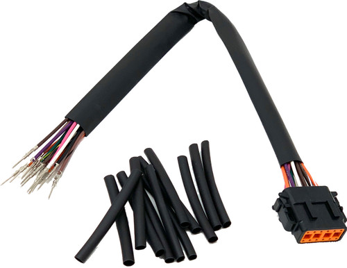NAMZ Custom Cycle Speedo/Tach Extension Harness 15" for Harley Davidson FX 99-06