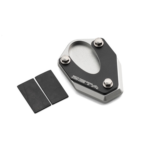 ZETA Side Stand Extender ZE56-6020 for Enhanced Motorcycle Stability