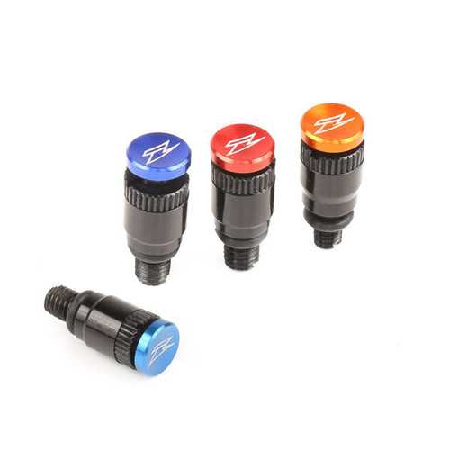 ZETA Fork Top Bleeder S Type for Showa Kyb Front Forks - Red, Pack of 2