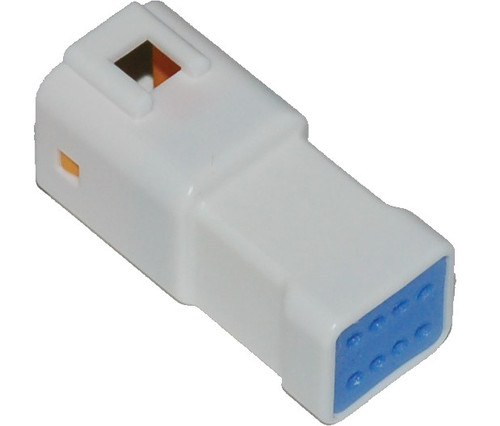 NAMZ Custom Cycle JST 8 Pin Tab Connector NJST-08P for Motorcycle Wiring