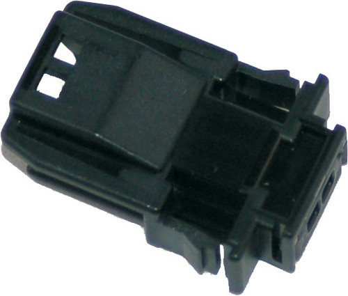 NAMZ Custom Cycle Mx 1900 2-Pin Black Housing Connector (Part NJ-2P51)