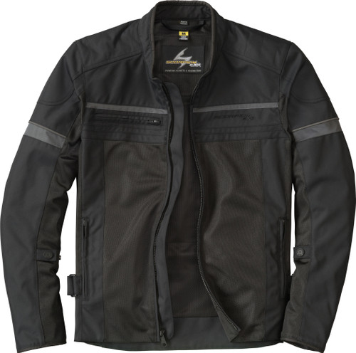ScorpionEXO Cargo Air Jacket Black 4X with Expandable Cargo Bag and CE Level 1 Armor