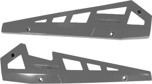 PRO ARMOR Rock Sliders Titanium Metallic for Enhanced Vehicle Protection - Part P141221TM