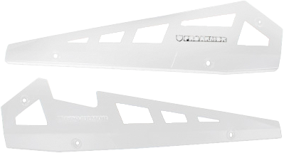 PRO ARMOR P141221MWP Matte White Pearl Rock Sliders for Enhanced Vehicle Protection