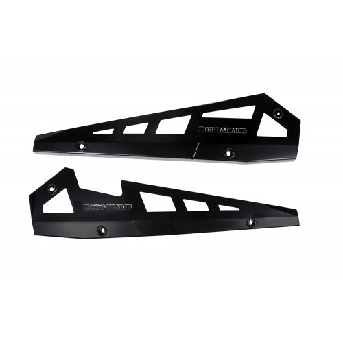 PRO ARMOR Rock Sliders P141221BL for Enhanced Vehicle Protection