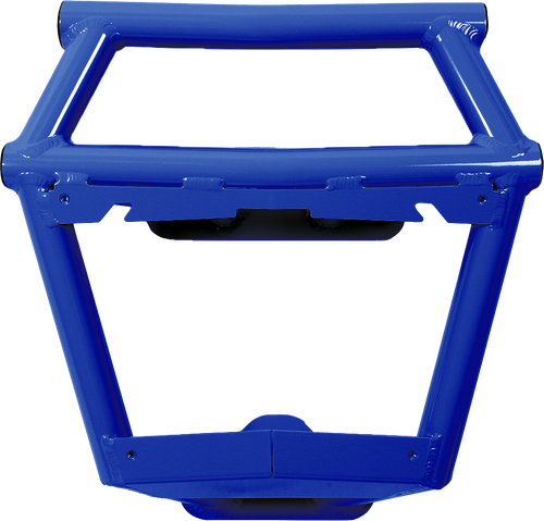 PRO ARMOR P187P360PB Front Sport Bumper in Blue Polished Aluminum for Side-by-Side Vehicles