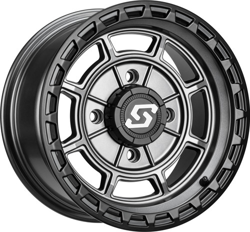 Sedona Rift Wheel 14x7 4/156 5+2 Offset in Carbon Grey