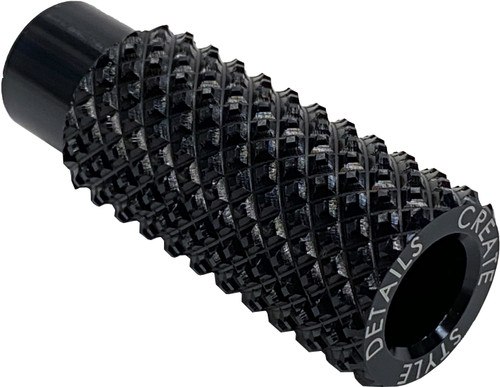 KENS FACTORY Nl Shifter Peg Course Knurl - Lightweight Aluminum Shift Peg for 5/16-24 Thread Levers