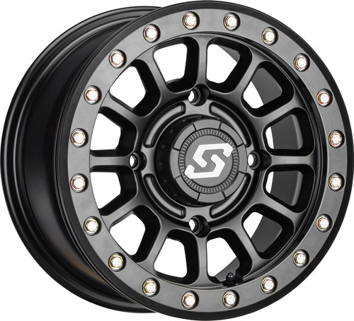 Sedona Sano Beadlock Wheel 14x7 inch for ATV/UTV - Black, Part A21B-47056+38S