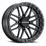 RACELINE Krank XL Wheel 18x7 - Black with Simulated Bead Ring