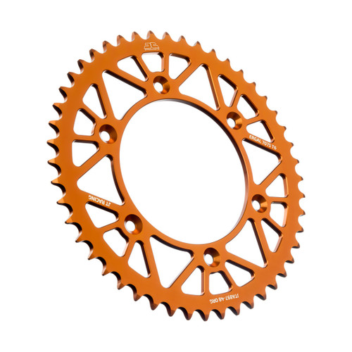 JT RaceLite Rear 48-Tooth Aluminum Sprocket for Husqvarna, KTM, and Husqvarna - Part JTA897.48ORG