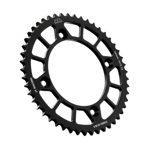 JT Rear RaceLite Sprocket Aluminum 49 Tooth for Husqvarna and KTM - Model JTA895.49BLK