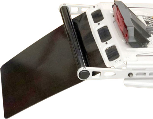 Speedwerx POL850SF-KIT Lightweight Snow Flap Kit with Carbon Fiber Look for Vehicles