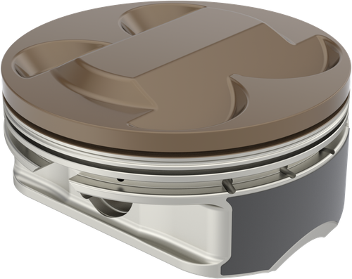 KB PISTONS Super Duty 4.250-Inch Bore M8 Standard Compression Piston (Part KB595LCA.STD)