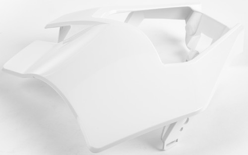 Polisport White Headlight Mask for KTM - Part Number 8668600001