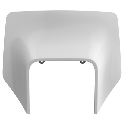 Polisport Hus Headlight Mask in White, Part Number 8666900001