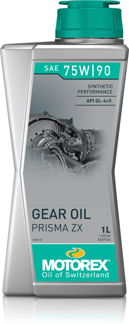 Motorex Prisma ZX SAE 75W/90 Gear Oil - 1 Quart Bottle