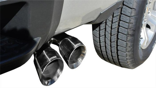 Corsa Custom Sport Muffler 304SS 3in Offset In / 3in Center Out 10in Length - CP300CT
