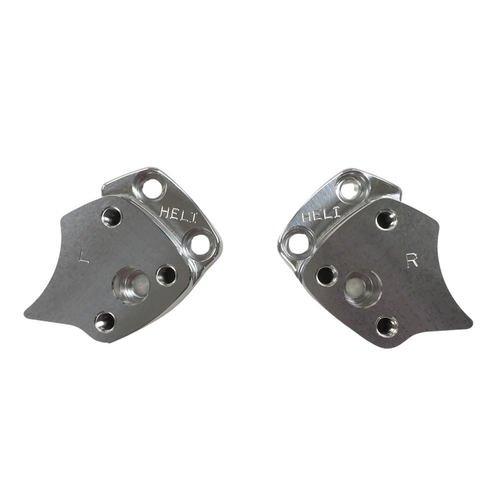 HeliBars Handlebar Risers for Yamaha - Model HC1300R - Silver