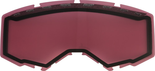 Fly Racing Dual Lens with Vents for Adult Silver Mirror and Rose - Part Number FLB-039