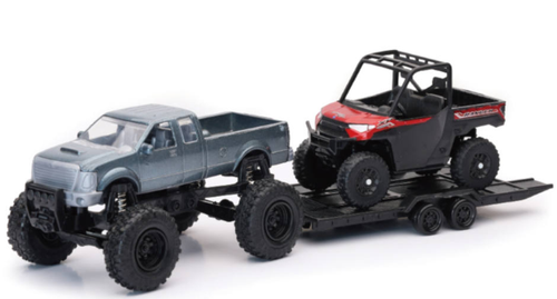 NEW-RAY Replica 4x4 Truck and UTV Pickup for Jeep Wrangler and Polaris MINI - Part 50076A