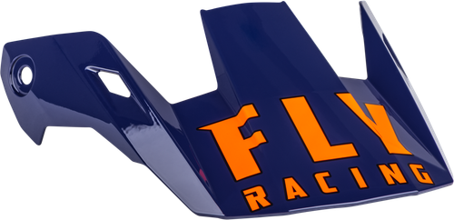 Fly Racing Rayce Helmet Visor Navy/Orange/Red XL - Durable Motorcycle Helmet Accessory