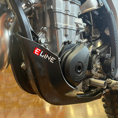 E-Line Accessories Carbon Fiber Skid Plate for Gas, Husqvarna, KTM - Part MSP25023